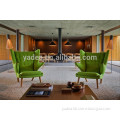 Alibaba china wholesale Hans Wegner green Papa Bear lounge chair armchair